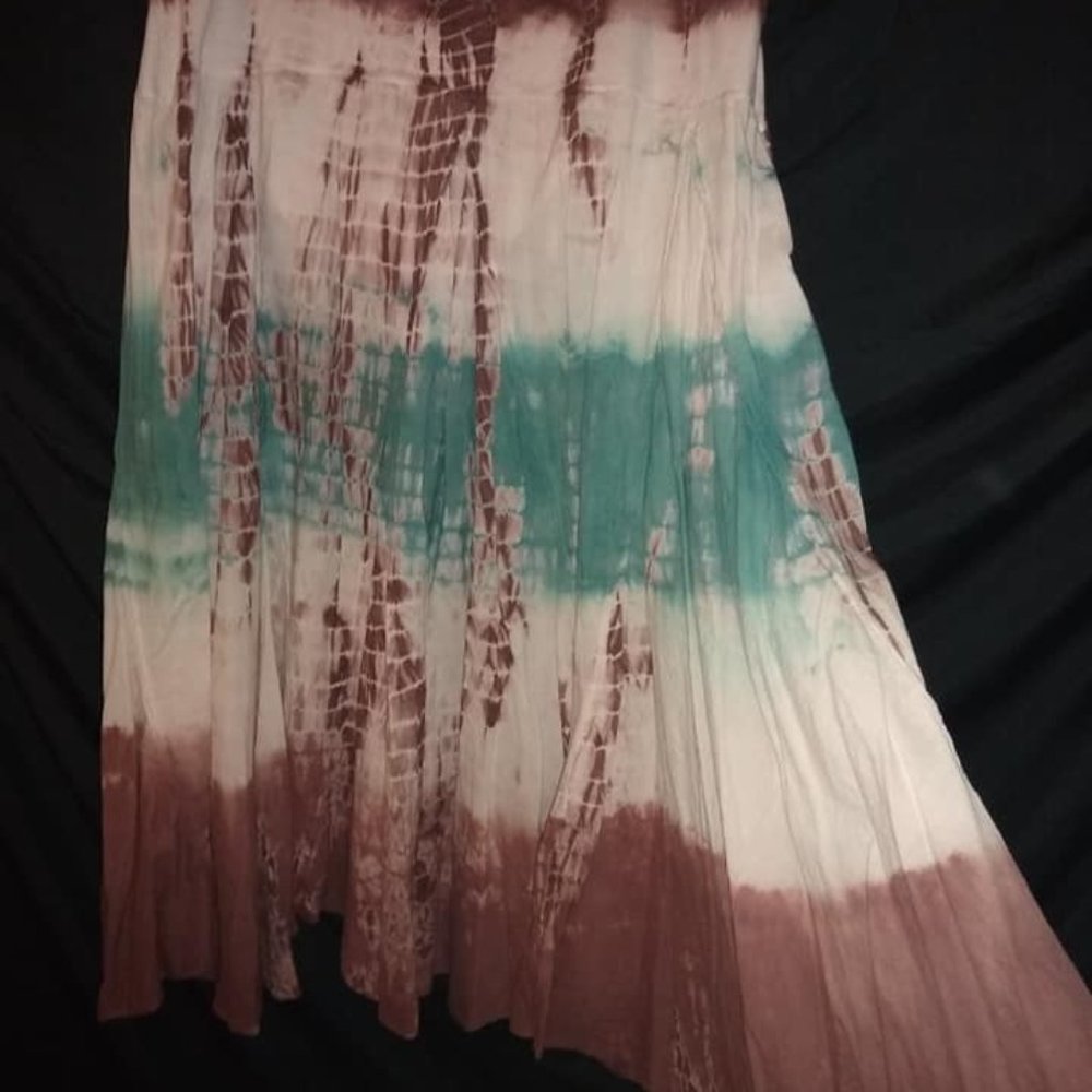SW BOHO FLARED SKIRT WITH FLAIR!  Now & Then brand